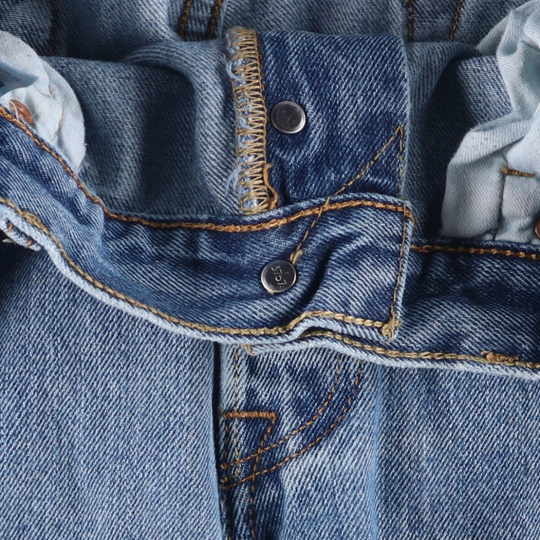 Levi's 501 straight denim pants for men, size W35 cotton blue type Vintage Second Hand