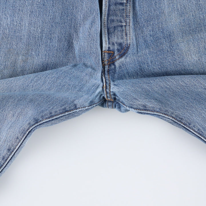 Levi's 501 straight denim pants for men, size W35 cotton blue type Vintage Second Hand