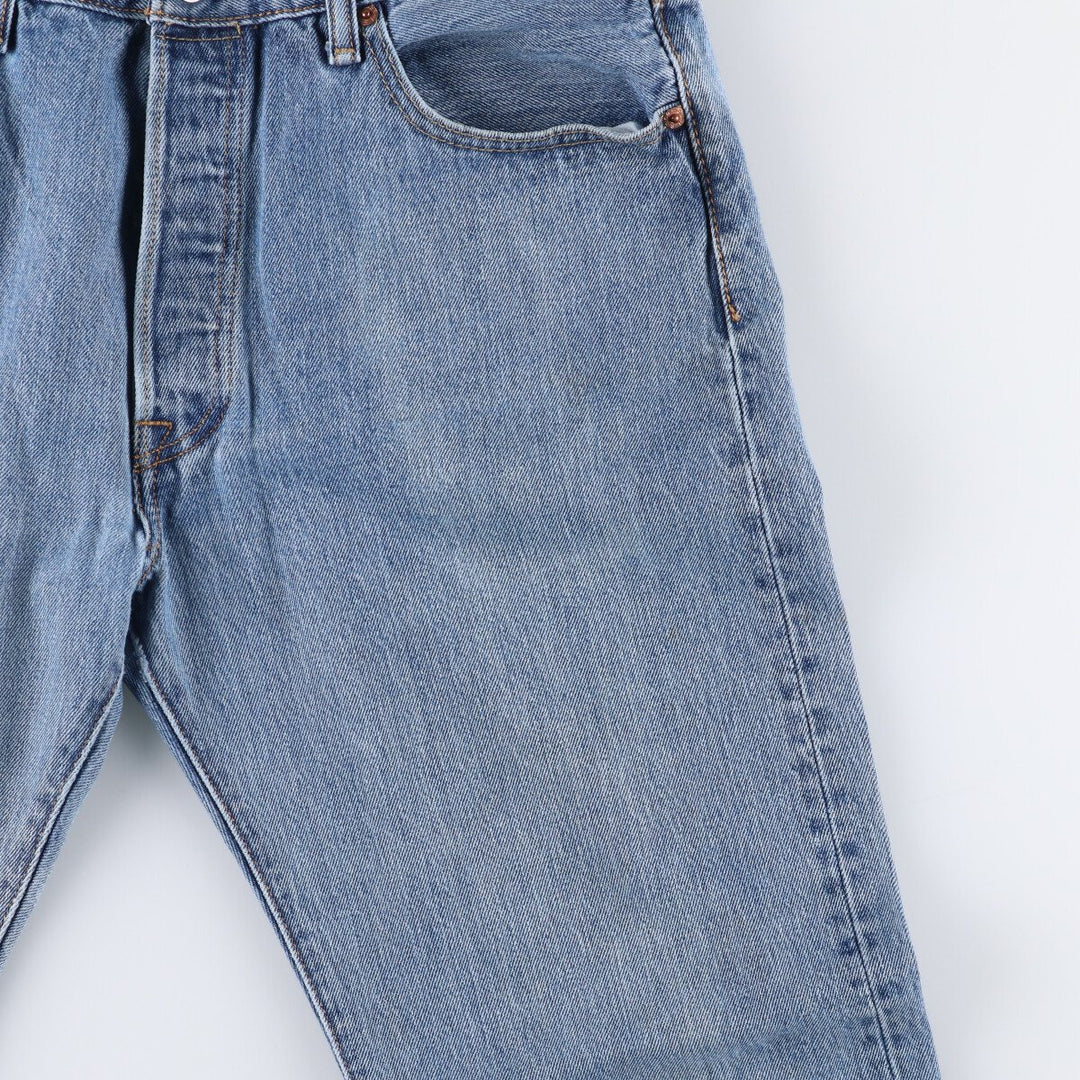 Levi's 501 straight denim pants for men, size W35 cotton blue type Vintage Second Hand