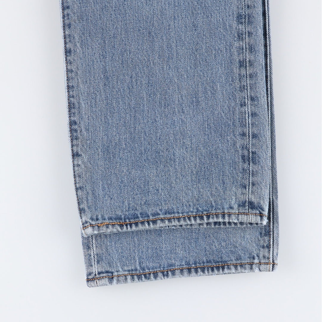Levi's 501 straight denim pants for men, size W35 cotton blue type Vintage Second Hand