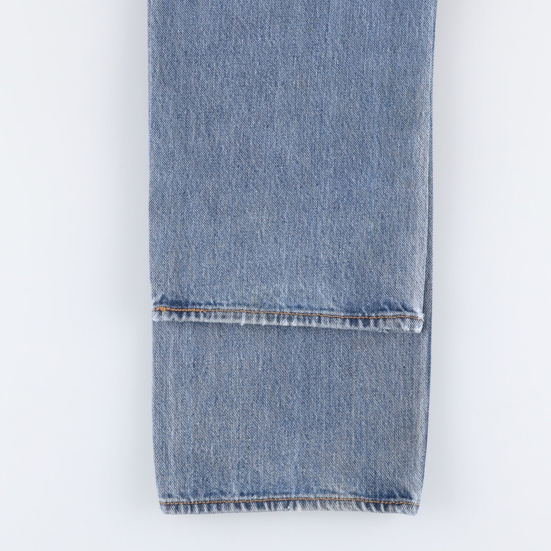 Levi's 501 straight denim pants for men, size W35 cotton blue type Vintage Second Hand
