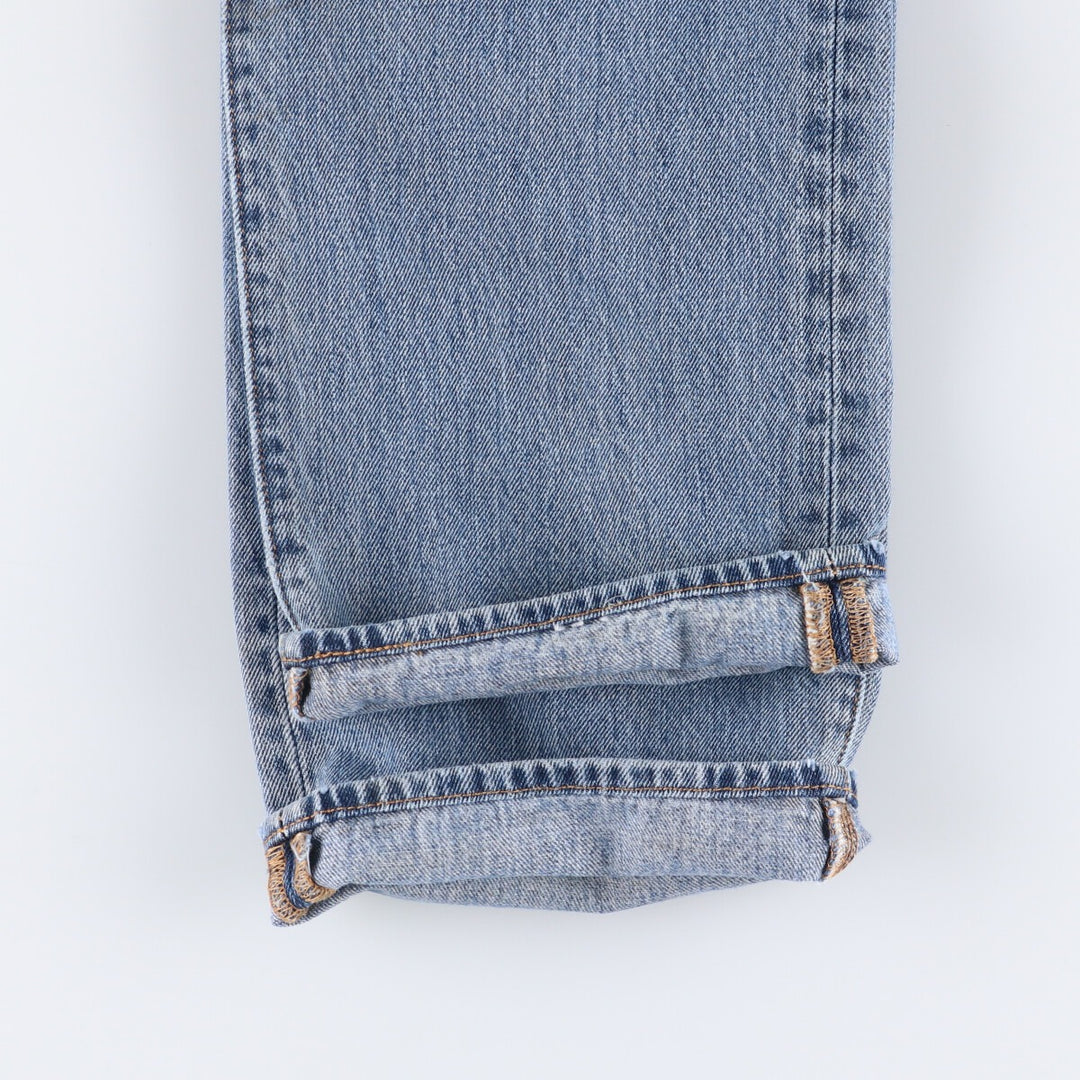Levi's 501 straight denim pants for men, size W35 cotton blue type Vintage Second Hand