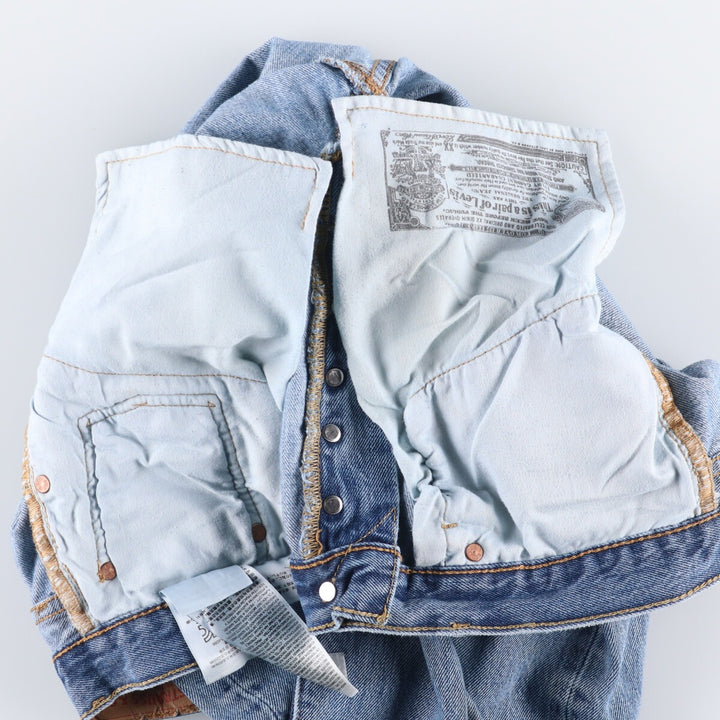 Levi's 501 straight denim pants for men, size W35 cotton blue type Vintage Second Hand