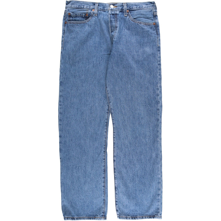 Levi's 501 straight denim pants for men, size W35 cotton blue type Vintage Second Hand