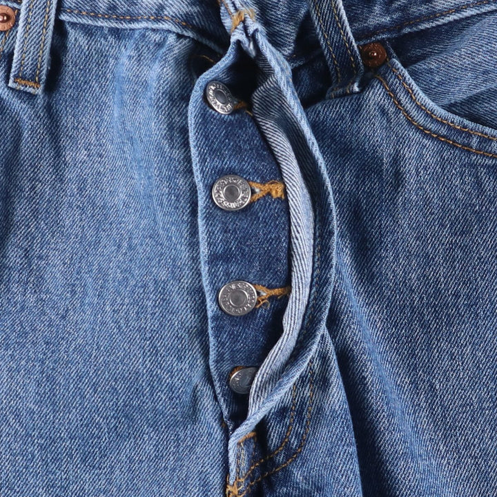 Levi's 501 straight denim pants for men, size W35 cotton blue type Vintage Second Hand