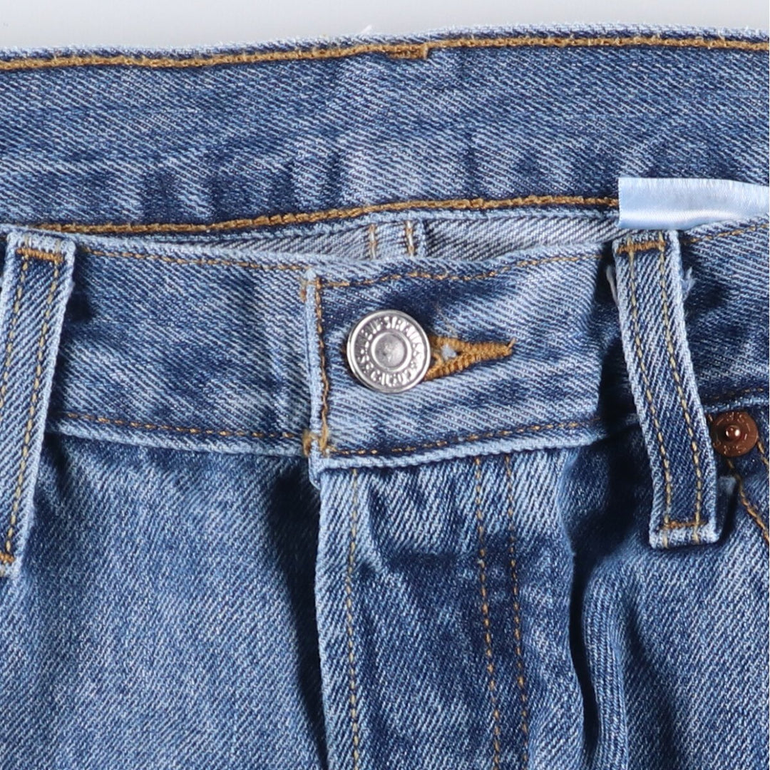 Levi's 501 straight denim pants for men, size W35 cotton blue type Vintage Second Hand