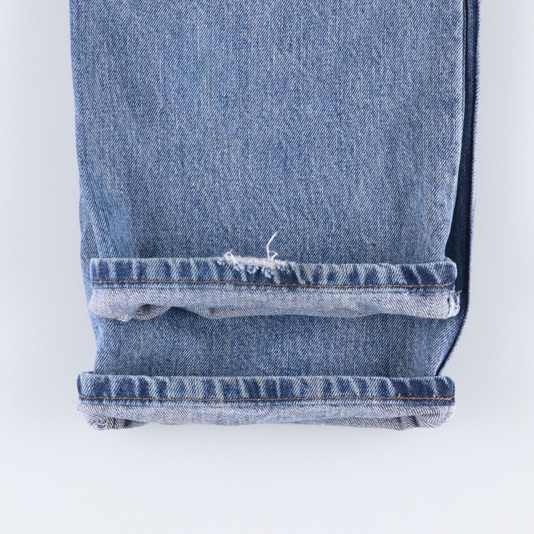 Levi's 501 straight denim pants for men, size W35 cotton blue type Vintage Second Hand