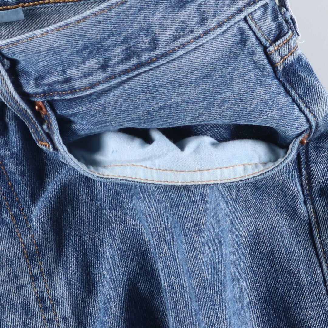 Levi's 501 straight denim pants for men, size W35 cotton blue type Vintage Second Hand
