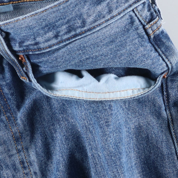 Levi's 501 straight denim pants for men, size W35 cotton blue type Vintage Second Hand