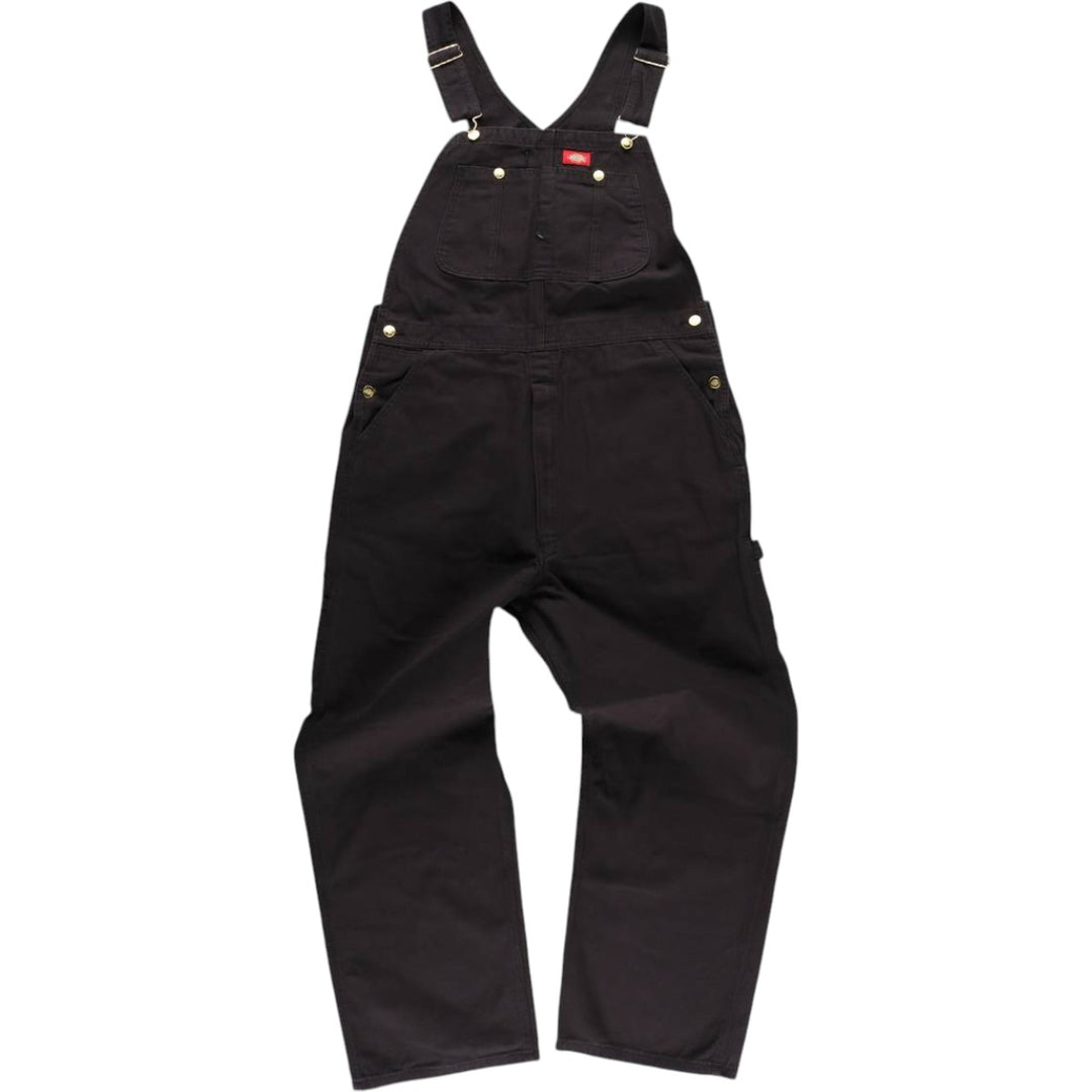 Dickies Duck Overalls Men's Size W39 cotton black type Vintage Second Hand