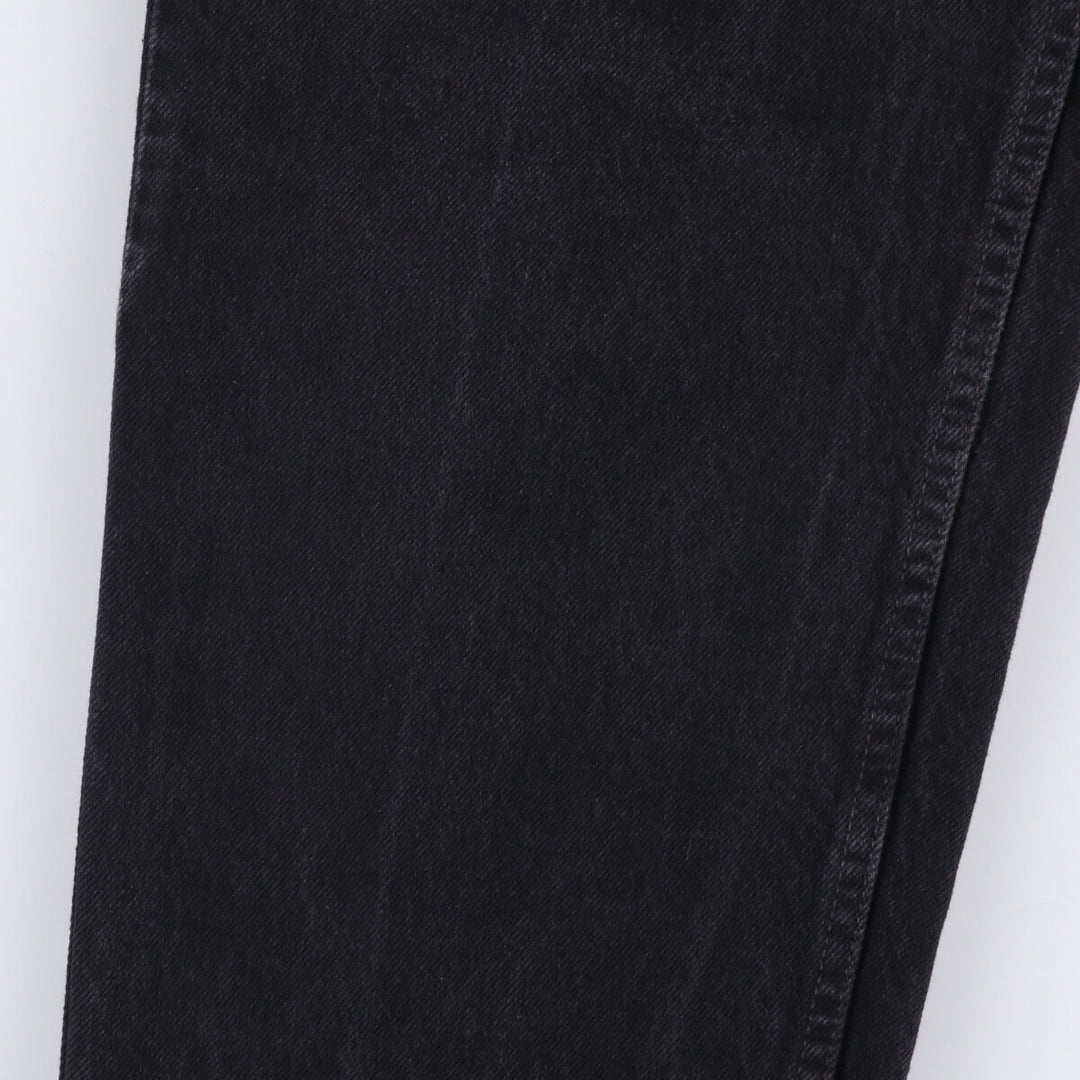 90'S SONOMA Black Denim Tapered Denim Pants, Made in USA, Men's, Size W32, Vintage cotton black type Vintage Second Hand
