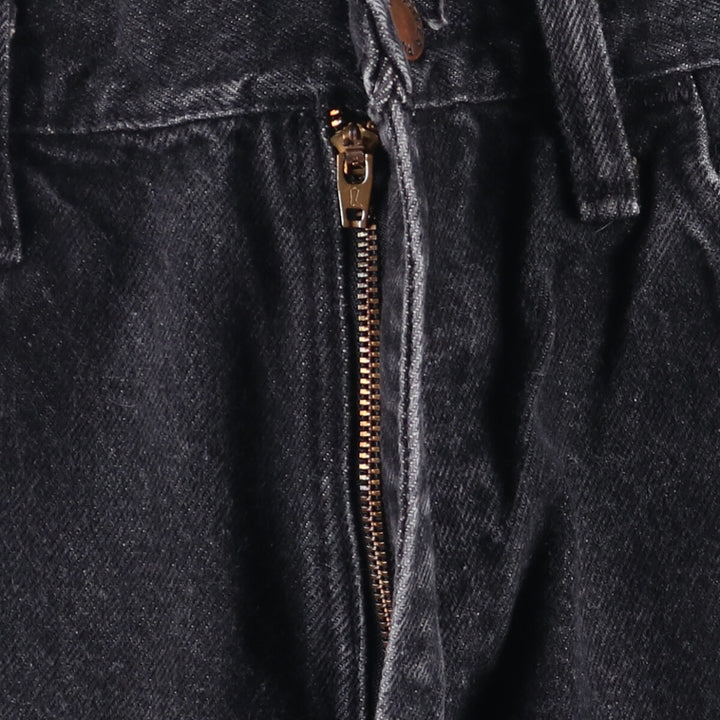 90'S Rustler Black Denim Straight Leg Denim Pants, Made in USA, Men's, Vintage, Size W31 cotton black type Vintage Second Hand