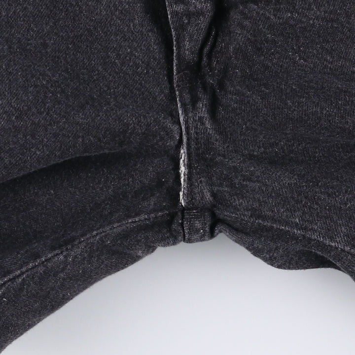 90'S Rustler Black Denim Straight Leg Denim Pants, Made in USA, Men's, Vintage, Size W31 cotton black type Vintage Second Hand