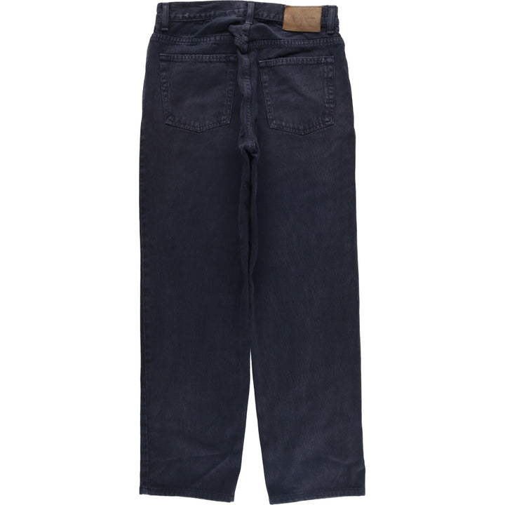 Calvin Klein Jeans Men's Black Straight Denim Pants, Size W30 cotton black type Vintage Second Hand