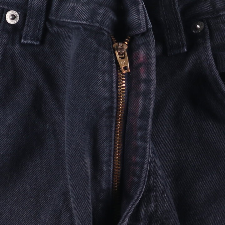 Calvin Klein Jeans Men's Black Straight Denim Pants, Size W30 cotton black type Vintage Second Hand
