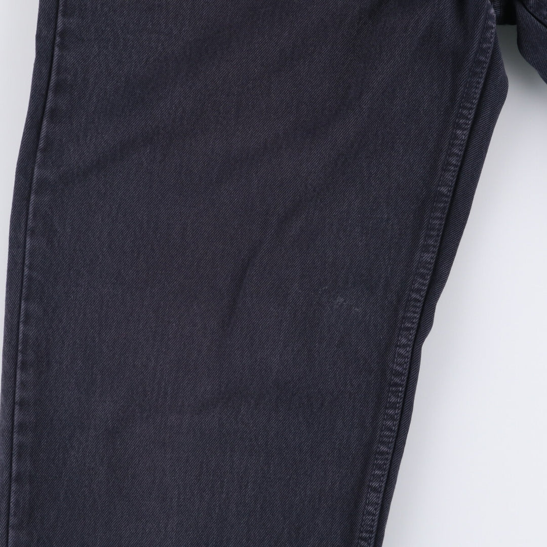 Calvin Klein Jeans Men's Black Straight Denim Pants, Size W30 cotton black type Vintage Second Hand