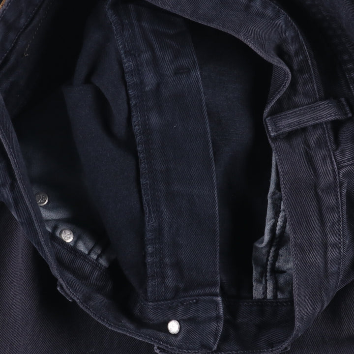 Calvin Klein Jeans Men's Black Straight Denim Pants, Size W30 cotton black type Vintage Second Hand