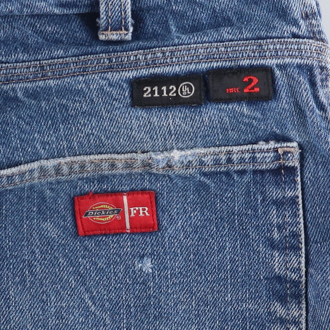 Dickies FR Denim Painter Pants, Men's, Size W32 cotton blue type Vintage Second Hand