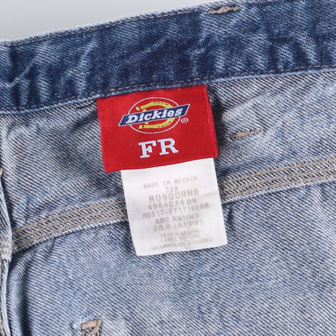 Dickies FR Denim Painter Pants, Men's, Size W32 cotton blue type Vintage Second Hand