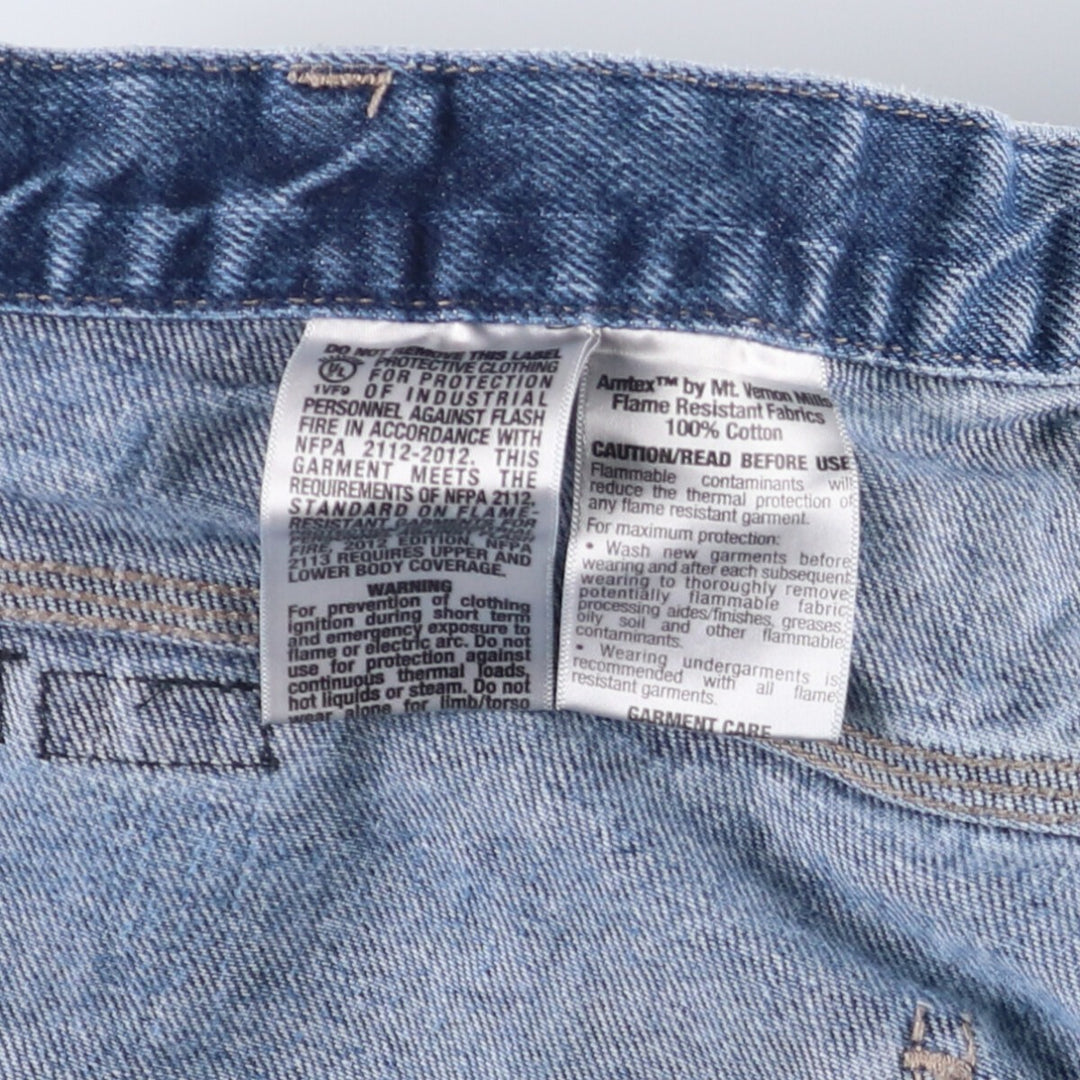 Dickies FR Denim Painter Pants, Men's, Size W32 cotton blue type Vintage Second Hand