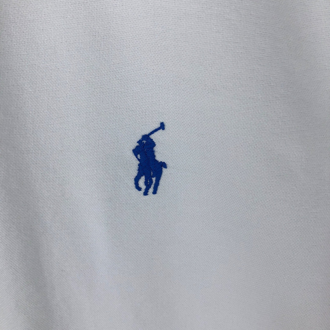 Ralph Lauren Classic Fit short sleeve button down shirt, men's size XL cotton white type Vintage Second Hand