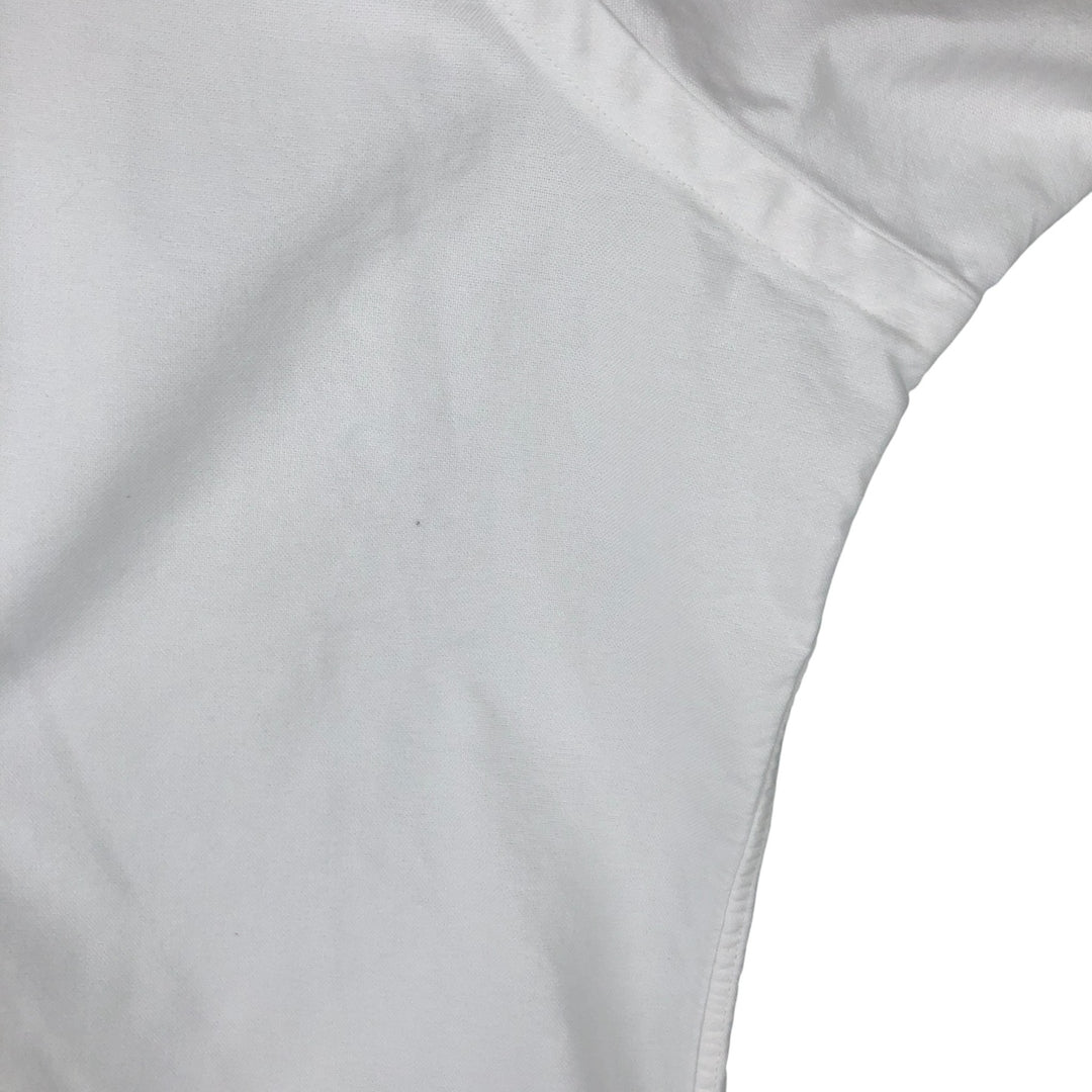 Ralph Lauren Classic Fit short sleeve button down shirt, men's size XL cotton white type Vintage Second Hand