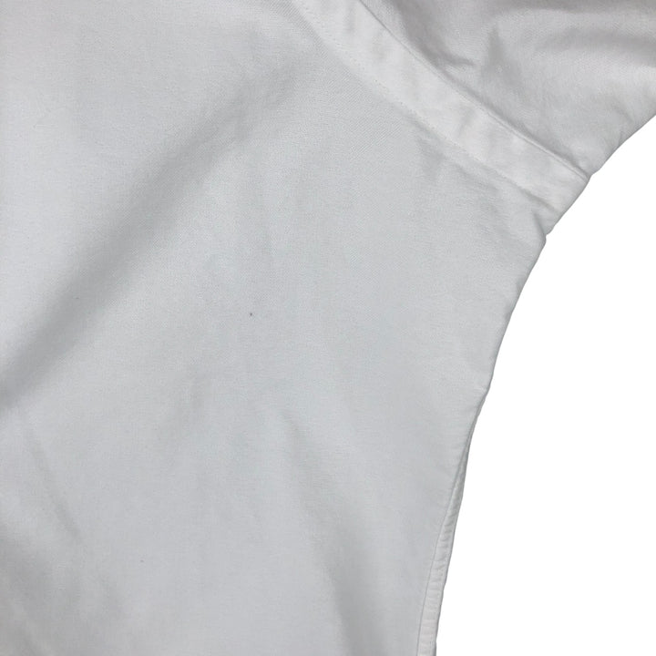 Ralph Lauren Classic Fit short sleeve button down shirt, men's size XL cotton white type Vintage Second Hand