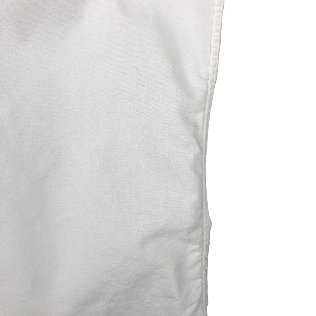 Ralph Lauren Classic Fit short sleeve button down shirt, men's size XL cotton white type Vintage Second Hand