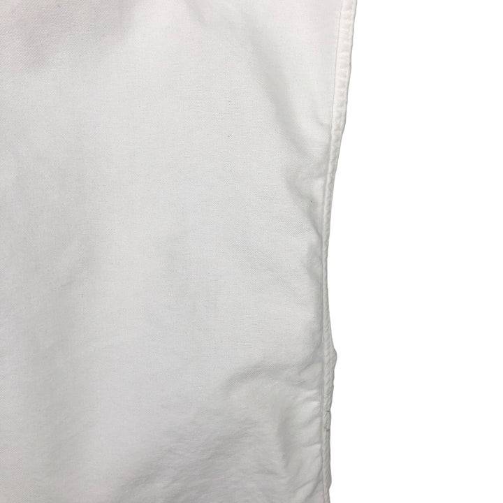 Ralph Lauren Classic Fit short sleeve button down shirt, men's size XL cotton white type Vintage Second Hand