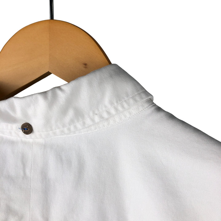 Ralph Lauren Classic Fit short sleeve button down shirt, men's size XL cotton white type Vintage Second Hand