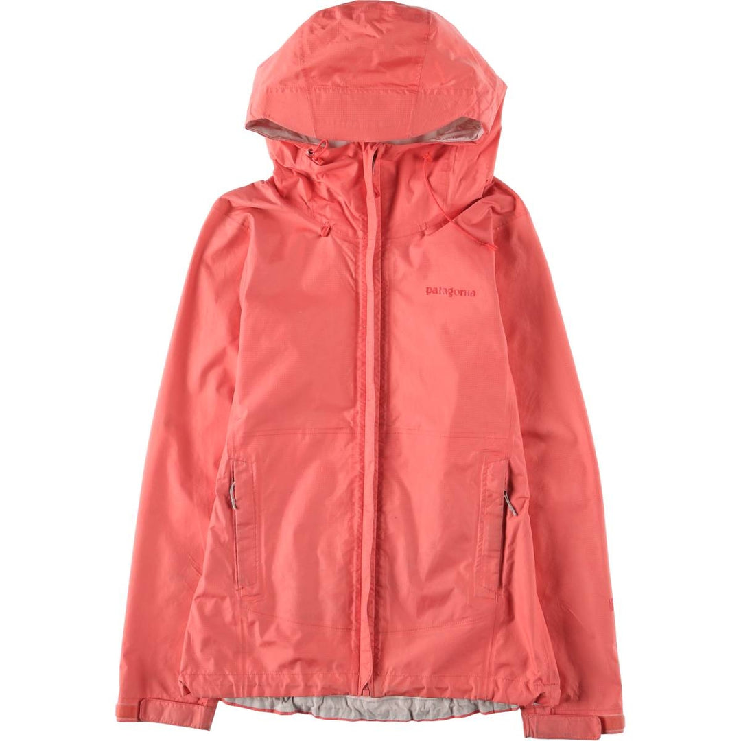 Patagonia Torrent Shell Jacket 83806SP14 Mountain Parka Shell Jacket Women's Size Small Nylon coral Vintage Second Hand