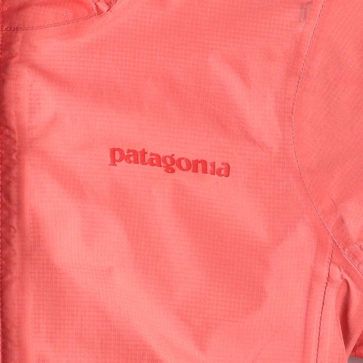 Patagonia Torrent Shell Jacket 83806SP14 Mountain Parka Shell Jacket Women's Size Small Nylon coral Vintage Second Hand