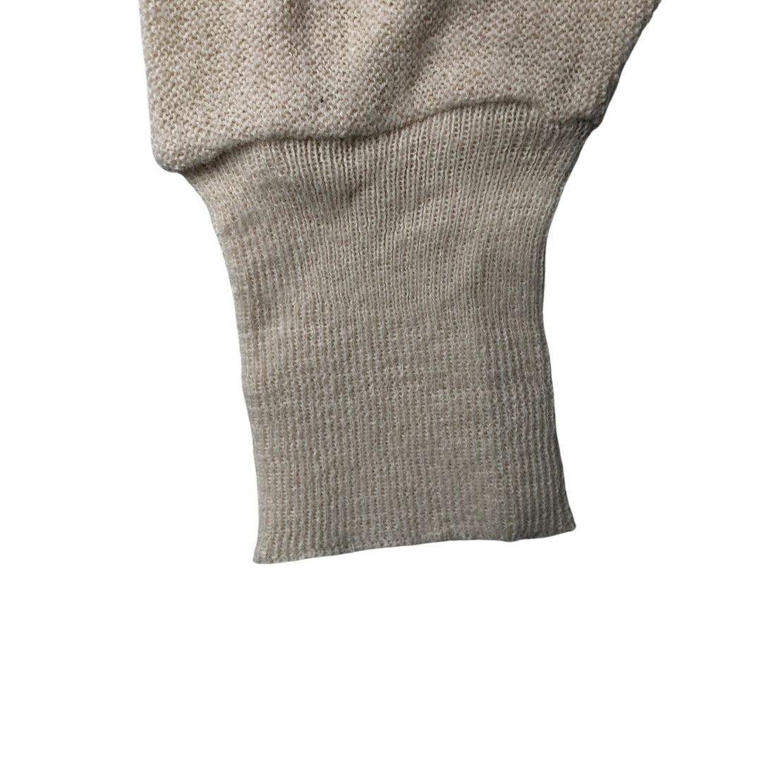 Vintage 80s-90'S Jantzen knit cardigan, made in the USA, men's size XL unclear ivory Vintage Second Hand