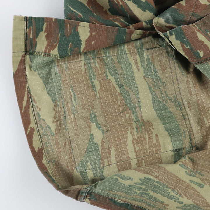 Camouflage Lizard Camo Ripstop Military Jacket, Men's Size L unclear Khaki type Vintage Second Hand