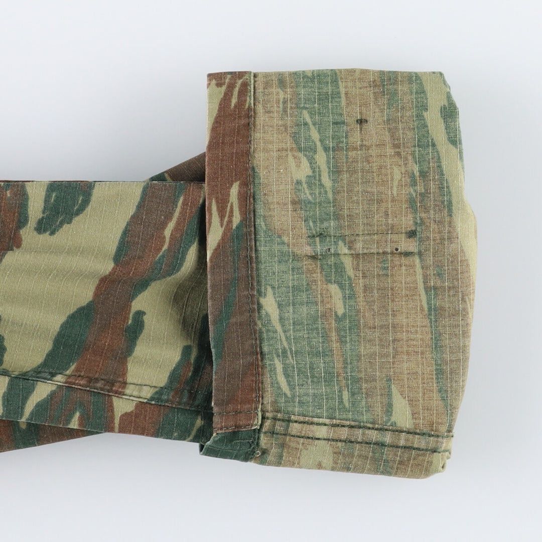 Camouflage Lizard Camo Ripstop Military Jacket, Men's Size L unclear Khaki type Vintage Second Hand