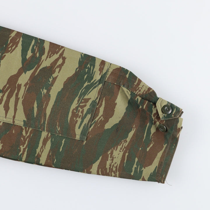 Camouflage Lizard Camo Military Jacket, Men's XL unclear Khaki type Vintage Second Hand
