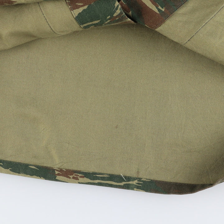 Camouflage Lizard Camo Military Jacket, Men's XL unclear Khaki type Vintage Second Hand