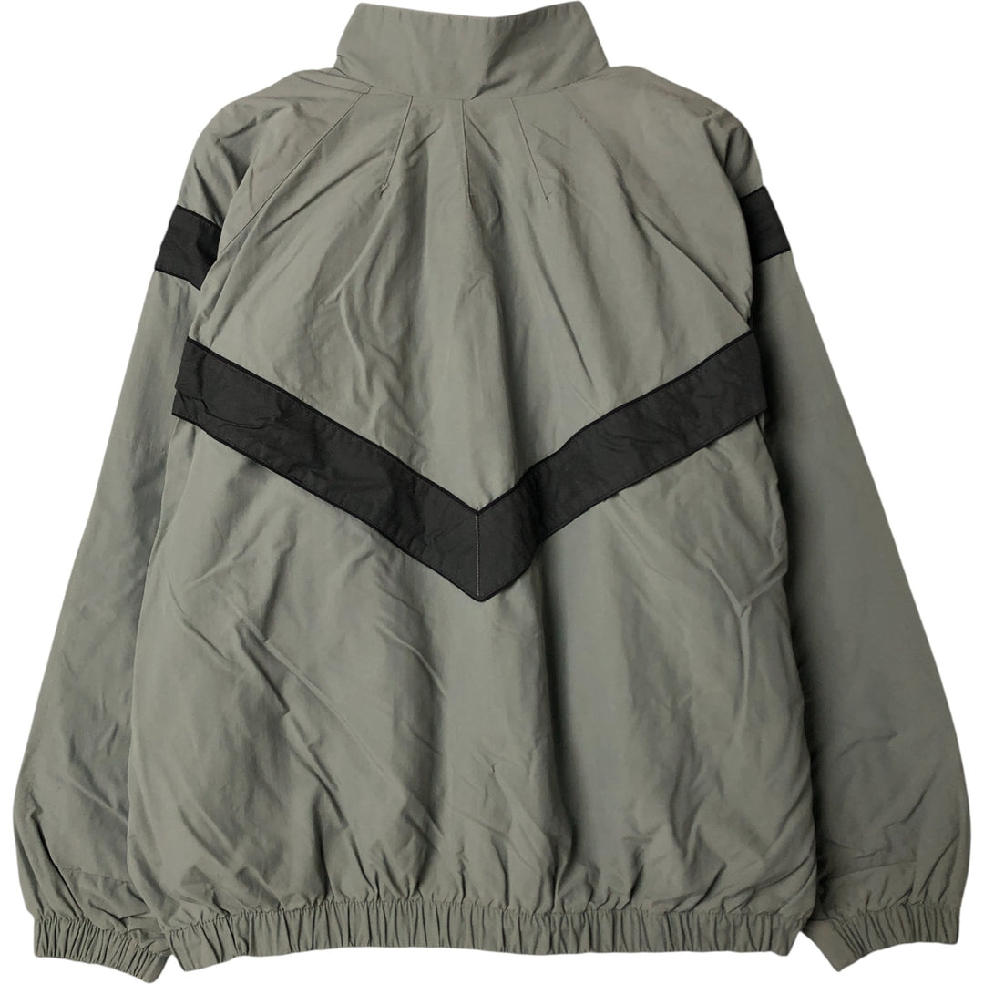 Authentic US Army PFU training jacket from the 2000s, made in the USA, large regular size, equivalent to men's size L. Nylon gray type Vintage Second Hand