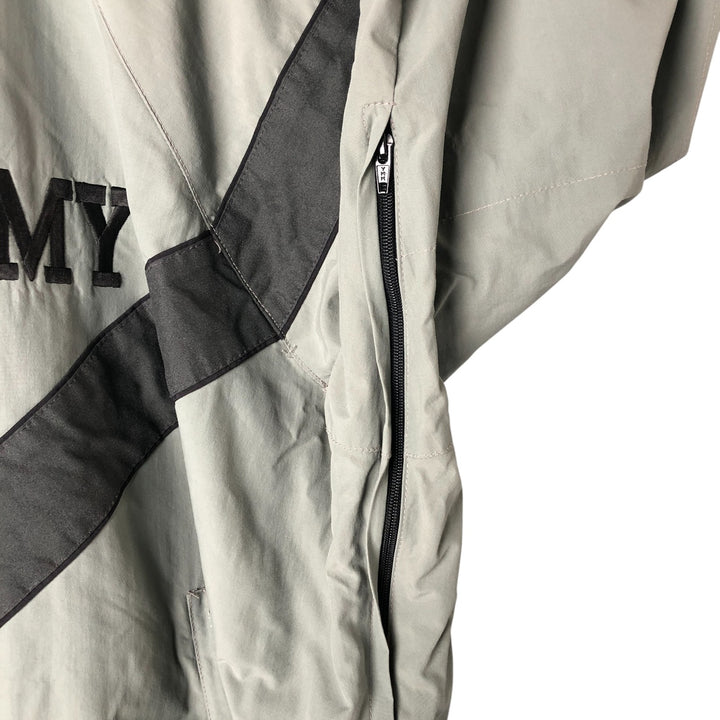 Authentic US Army PFU training jacket from the 2000s, made in the USA, large regular size, equivalent to men's size L. Nylon gray type Vintage Second Hand
