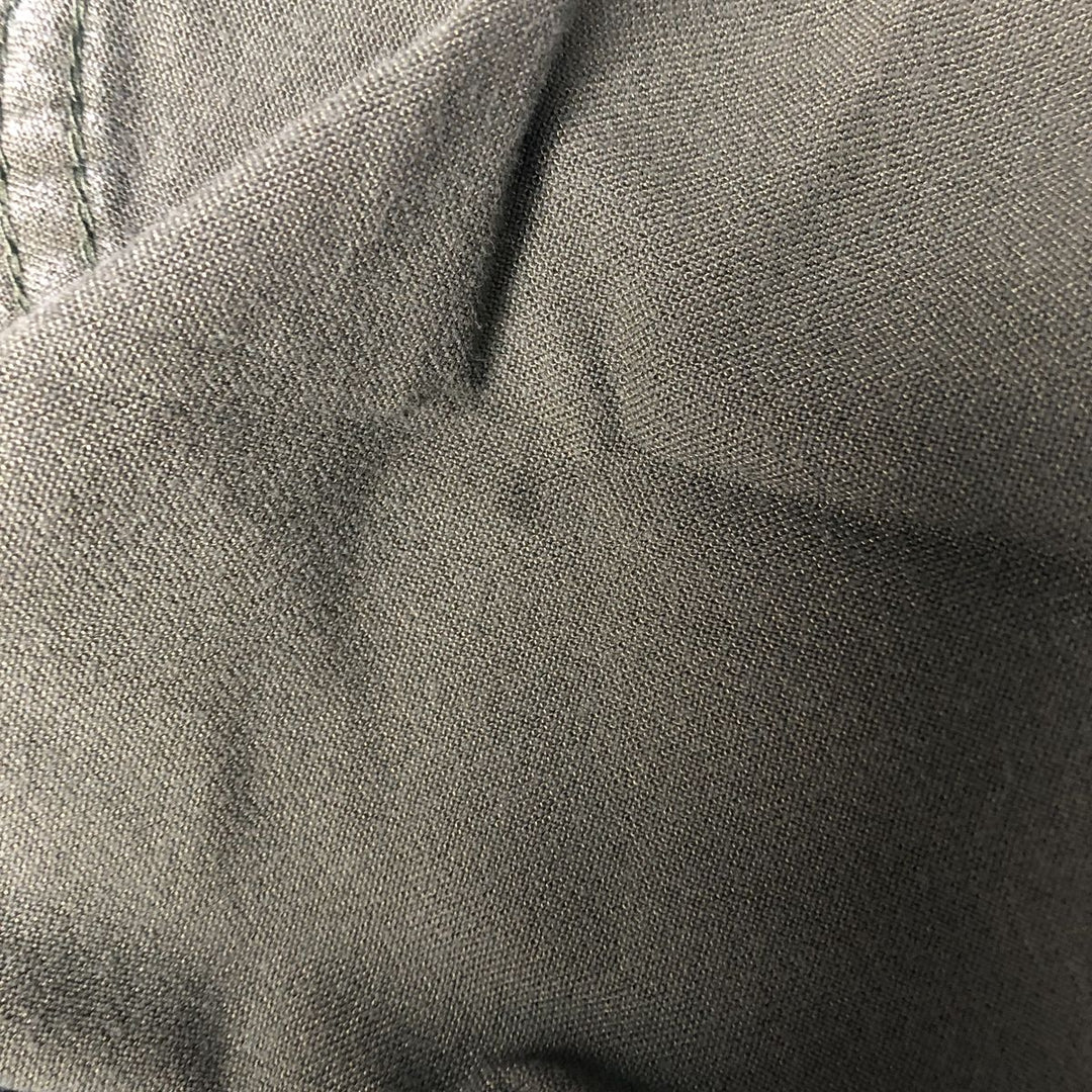 Canadian Army College Military Field Jacket, Made in Canada, Men's Size L Nylon Khaki type Vintage Second Hand