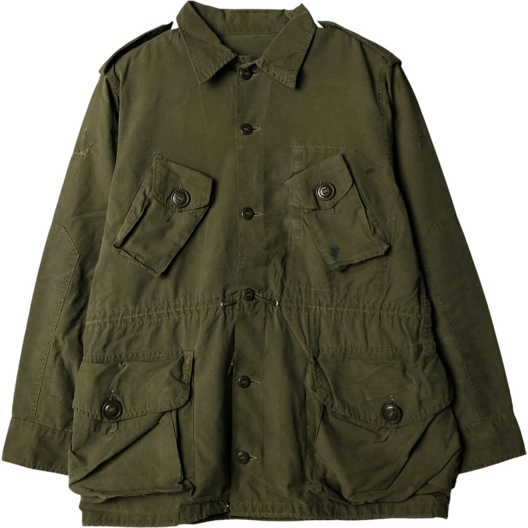 Canadian Army MK-2 Military Combat Jacket 7042, Men's Size L unclear Khaki type Vintage Second Hand