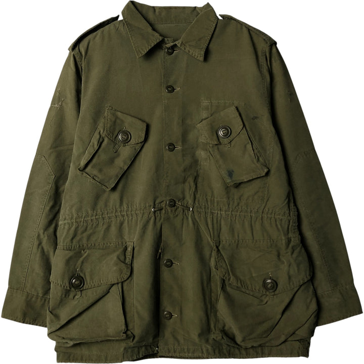 Canadian Army MK-2 Military Combat Jacket 7042, Men's Size L unclear Khaki type Vintage Second Hand