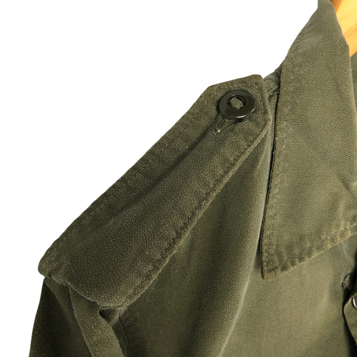 Canadian Army MK-2 Military Combat Jacket 7042, Men's Size L unclear Khaki type Vintage Second Hand