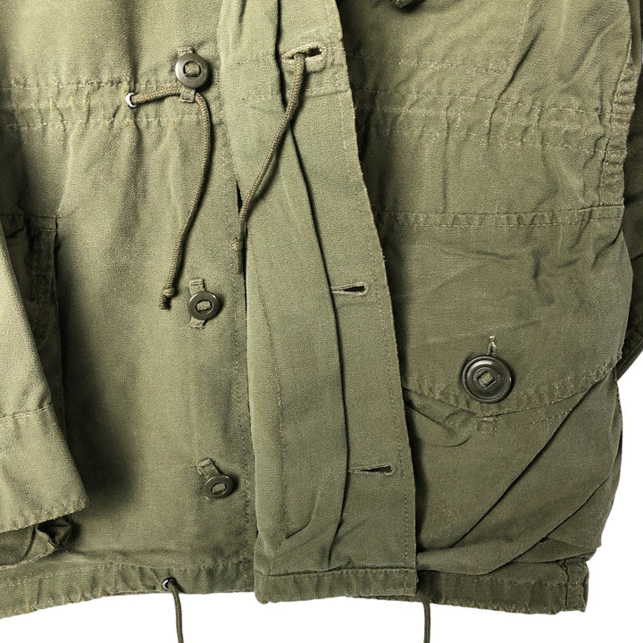 Canadian Army MK-2 Military Combat Jacket 7042, Men's Size L unclear Khaki type Vintage Second Hand