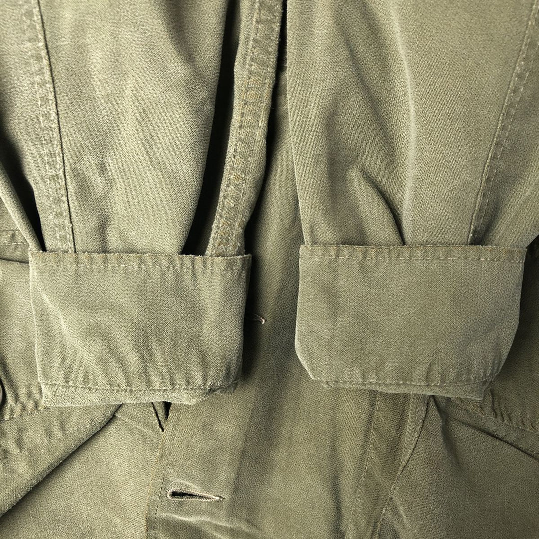Canadian Army MK-2 Military Combat Jacket 7042, Men's Size L unclear Khaki type Vintage Second Hand