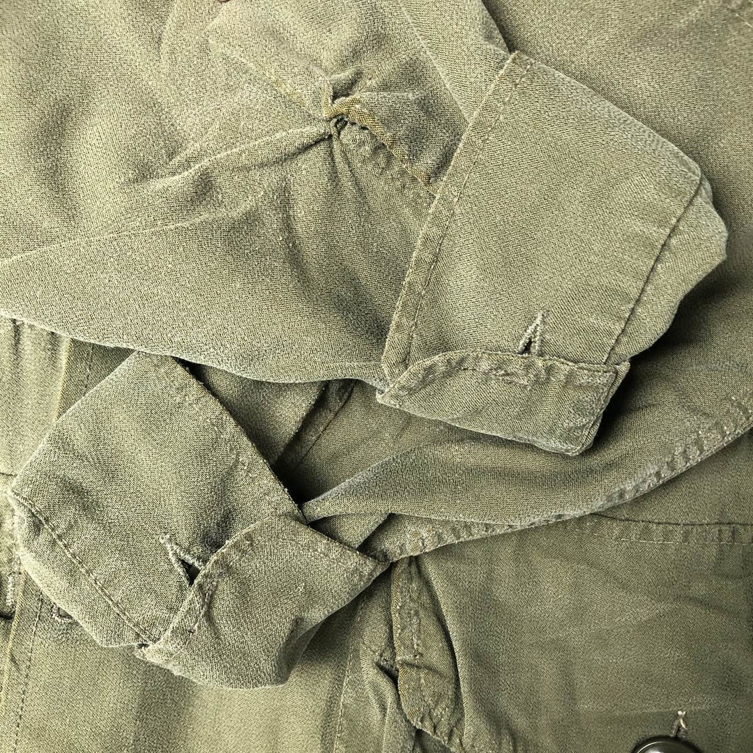 Canadian Army MK-2 Military Combat Jacket 7042, Men's Size L unclear Khaki type Vintage Second Hand