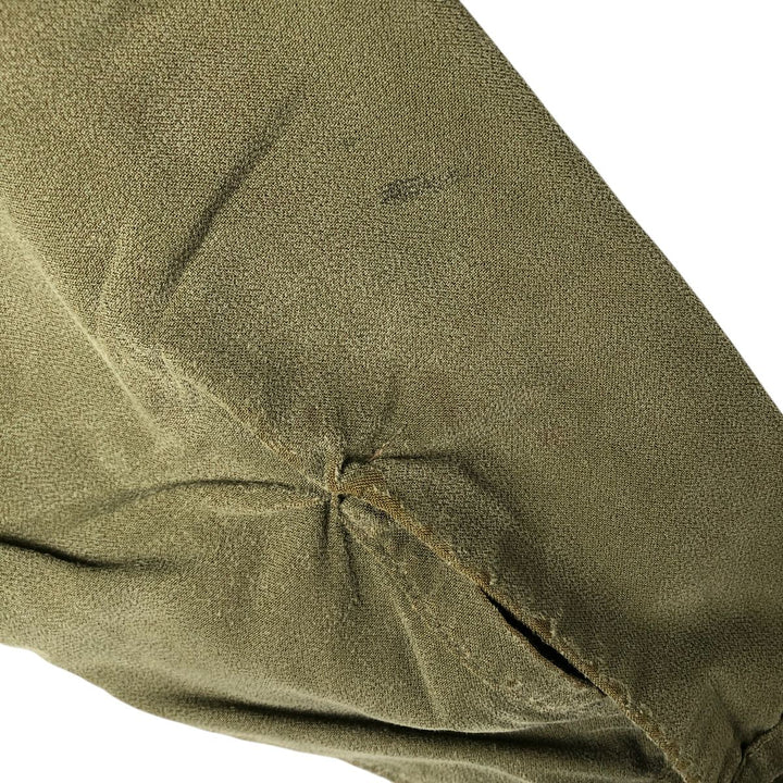 Canadian Army MK-2 Military Combat Jacket 7042, Men's Size L unclear Khaki type Vintage Second Hand