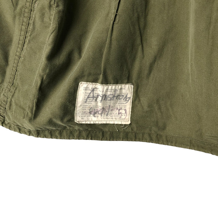 Canadian Army MK-2 Military Combat Jacket 7042, Men's Size L unclear Khaki type Vintage Second Hand