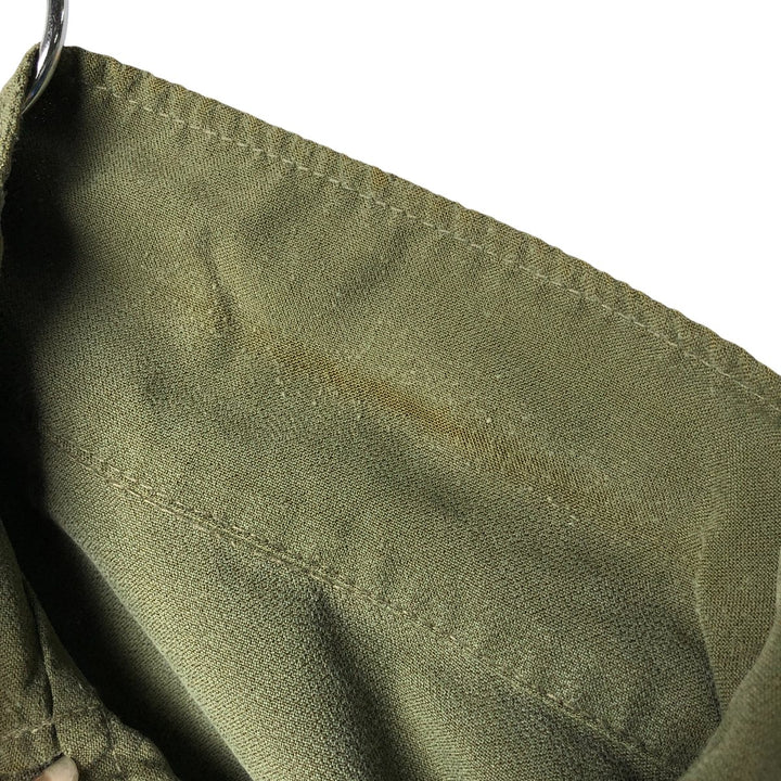 Canadian Army MK-2 Military Combat Jacket 7042, Men's Size L unclear Khaki type Vintage Second Hand