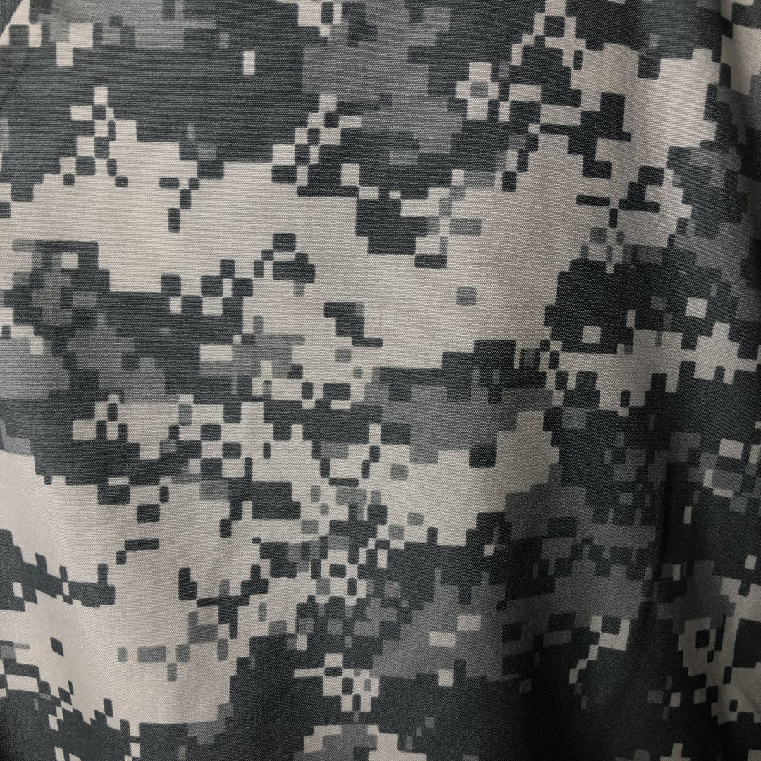 Authentic 2000'S US Military Camouflage Pattern ACU Digital Camo Military Rain Parka, Made in USA, Large, Men's Size L unclear Khaki type Vintage Second Hand